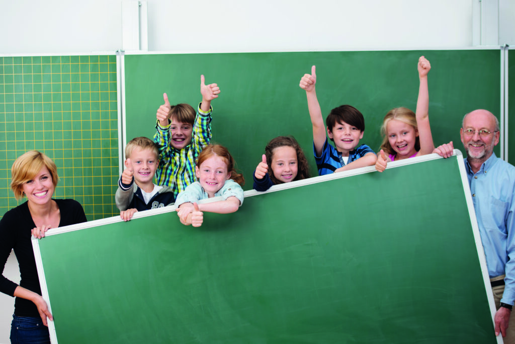 Classe élèves professeurs tableau