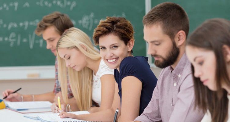 Étudiants en cours