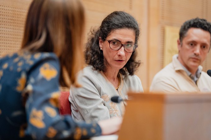 présidente de la FPEEI - intervient au colloque sur ce que veulent les français pour l'école organisé par la fondation pour l'école